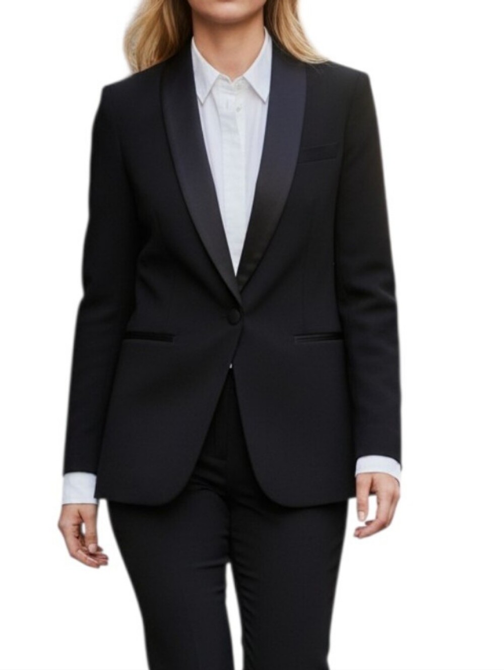 Abercrombie & Fitch Black Career Formal Blazer